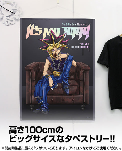 『遊☆戯☆王デュエルモンスターズ』描き下ろし 闇遊戯 100cmタペストリー 最強の決闘者達Ver.