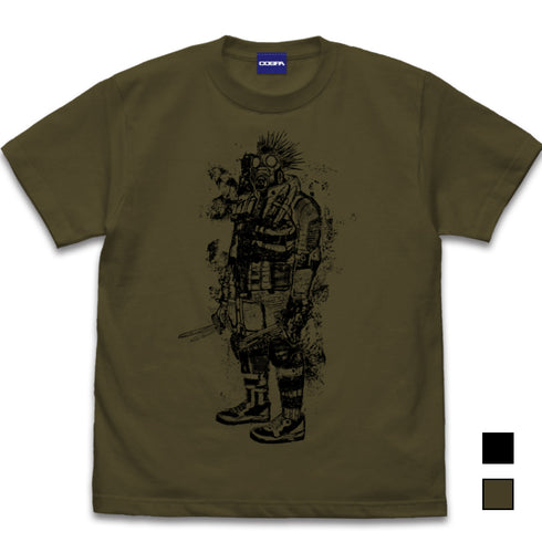 『ドロヘドロ(原作版)』ナイフを持ったカイマン Tシャツ MOSS