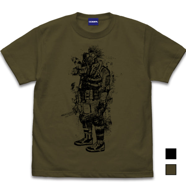 『ドロヘドロ(原作版)』ナイフを持ったカイマン Tシャツ MOSS