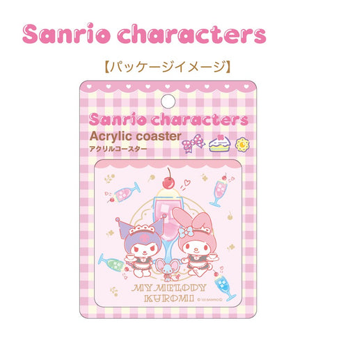 『サンリオキャラクターズ』アクリルコースター マイメロディ♡クロミ