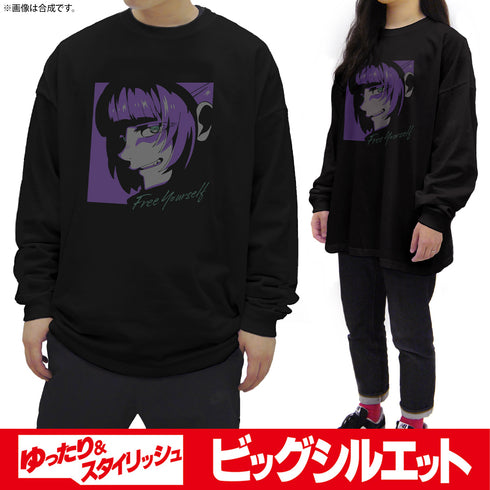 『よふかしのうた』ナズナ ビッグシルエットロングスリーブ Tシャツ