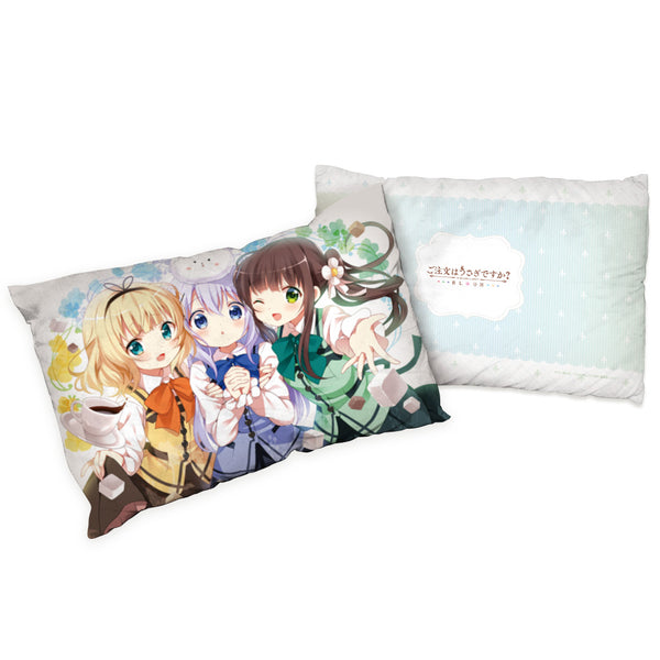 『ご注文はうさぎですか? BLOOM』まくらカバー (チノ&千夜&シャロ)
