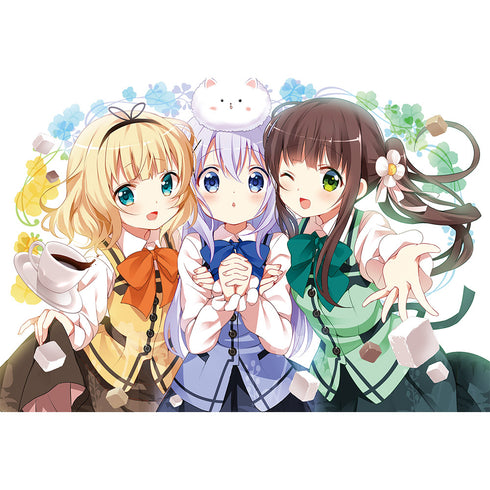 『ご注文はうさぎですか? BLOOM』まくらカバー (チノ&千夜&シャロ)
