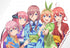 『五等分の花嫁』まくらカバー (浴衣)