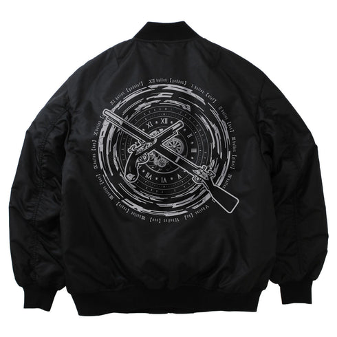 『デート・ア・ライブIV』時崎狂三『刻々帝<ザフキエル>』 MA-1ジャケット