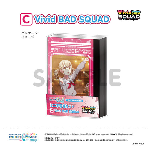 『プロジェクトセカイ』ミニ学習帳セット第2弾(C Vivid BAD SQUAD)