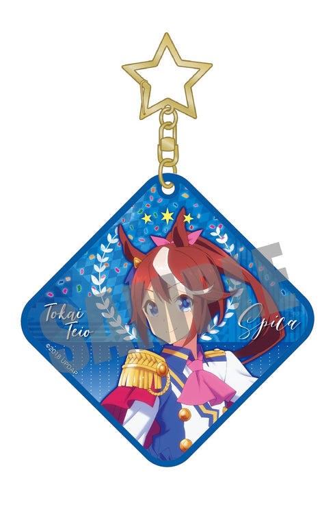 「ウマ娘プリティーダービー」PVC クリアキーホルダー トウカイテイオー