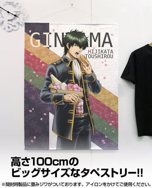 『銀魂』 土方十四郎 100cmタペストリー 桜ドーナツ~マヨを添えて~Ver.