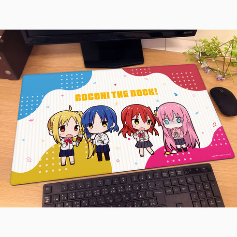 『ぼっち・ざ・ろっく!』ラバーマット(ミニキャラ)