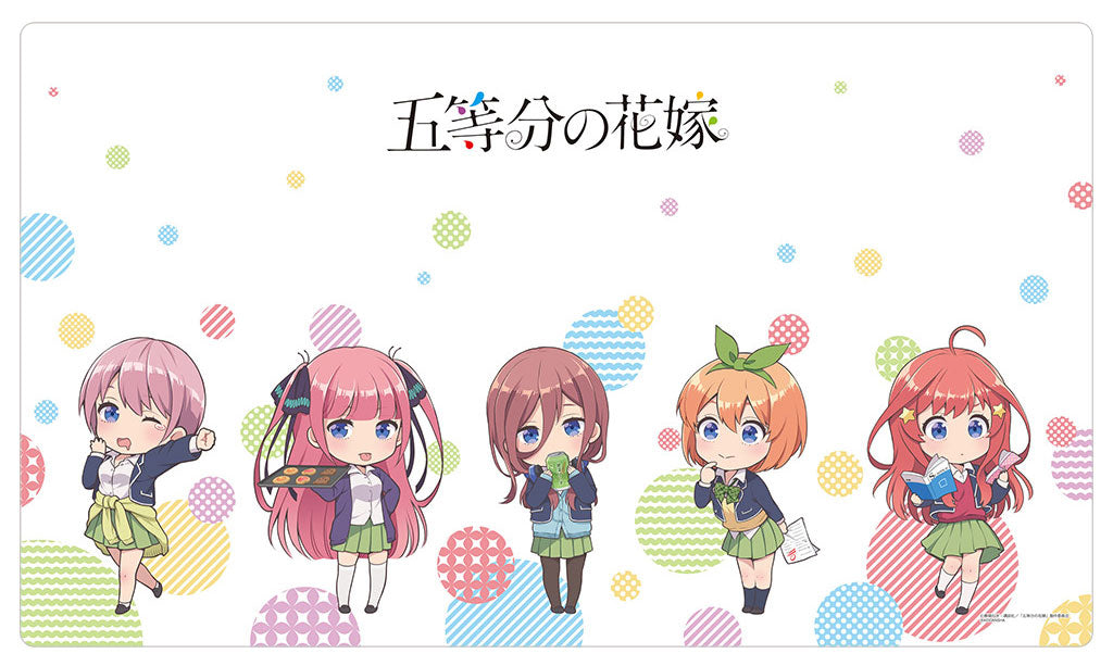 『五等分の花嫁』ラバーマット (ミニキャラ)