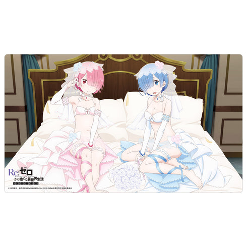 『RE:ゼロから始める異世界生活』ラバーマット(ラム&レム/ウエディング)