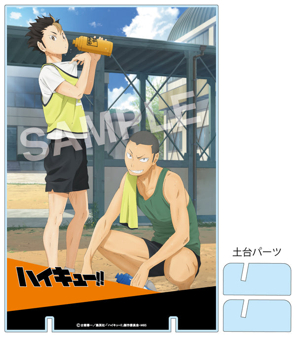 『ハイキュー!!』活動録 アクリルパネル 西谷夕&田中龍之介