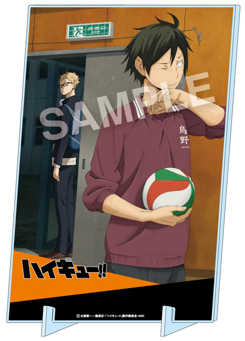 『ハイキュー!!』活動録 アクリルパネル 月島蛍&山口忠