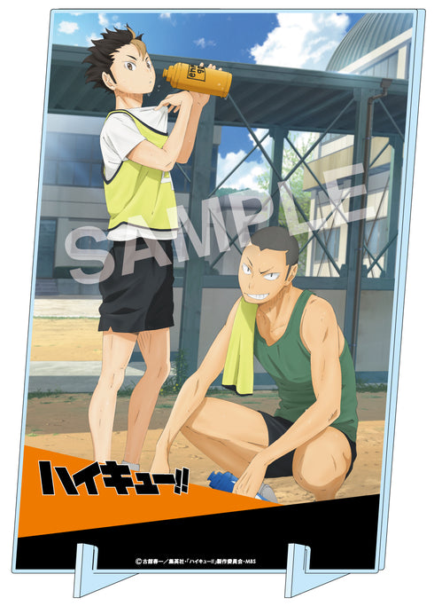 『ハイキュー!!』活動録 アクリルパネル 西谷夕&田中龍之介