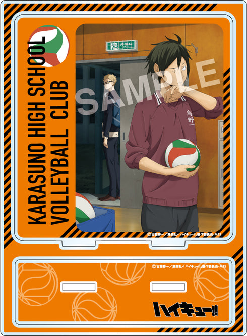 『ハイキュー!!』活動録 アクリルスタンド 月島蛍&山口忠