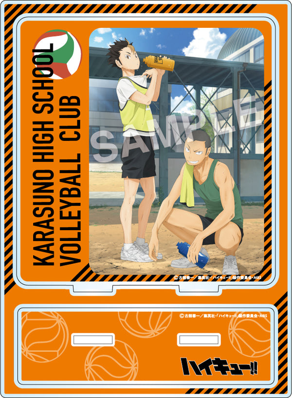 『ハイキュー!!』活動録 アクリルスタンド 西谷夕&田中龍之介