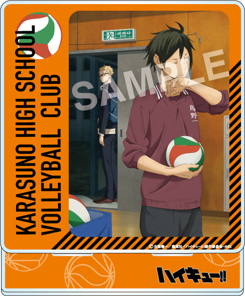 『ハイキュー!!』活動録 アクリルスタンド 月島蛍&山口忠