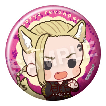 『東京リベンジャーズ』あにまる's 缶バッジ 龍宮寺堅
