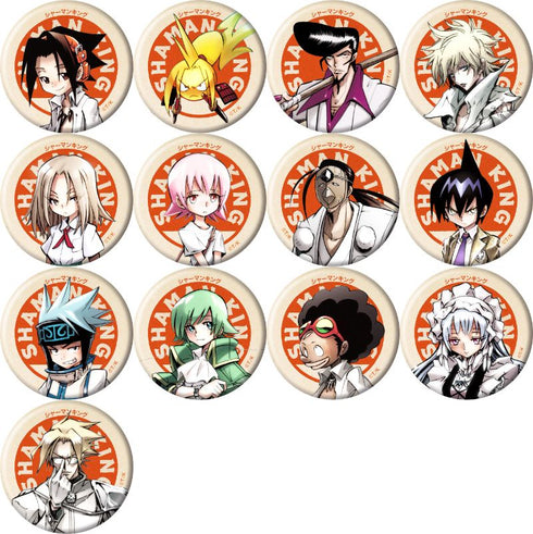 "Shaman King" Character Badge Collection: A BOX