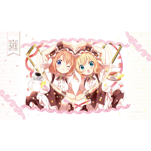 『ご注文はうさぎですか? BLOOM』シーツ (ココア&シャロ)