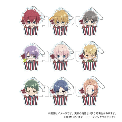 『スケートリーディング☆スターズ』アクリルキーホルダー A BOX