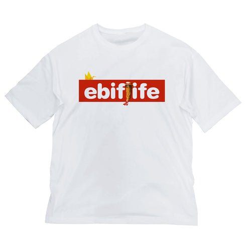 『えびふらいふ』えびふらいふ ビッグシルエットTシャツ