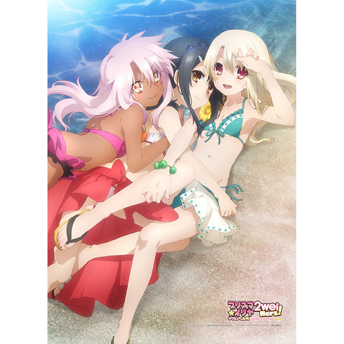 『Fate/kaleid liner プリズマ☆イリヤ ツヴァイ ヘルツ!』B2タペストリー(イリヤ&美遊&クロエ/プレビジュアル)