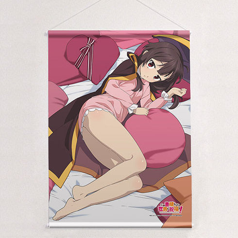 『この素晴らしい世界に祝福を!紅伝説』描き下ろしB2タペストリー (めぐみん/パジャマ)