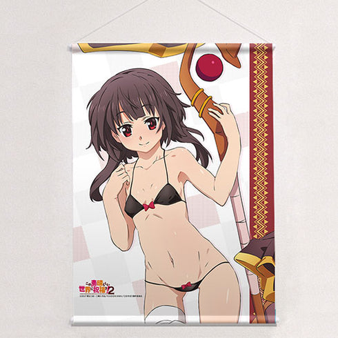 『この素晴らしい世界に祝福を!2』描き下ろしB2タペストリー (めぐみん/水着)