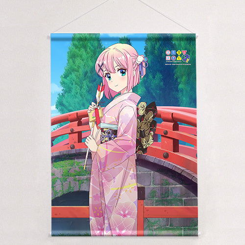 『まちカドまぞく 2丁目』描き下ろしB2タペストリー(千代田桃/晴れ着)