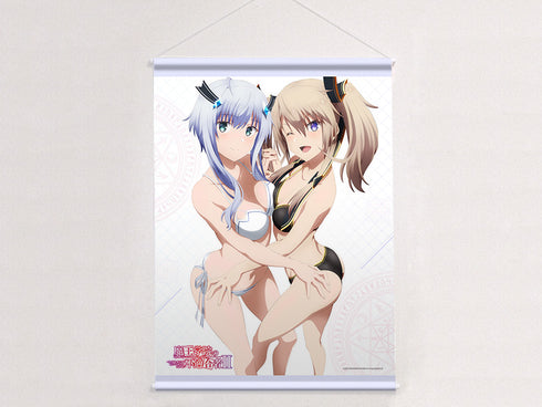 『魔王学院の不適合者 Ⅱ ~史上最強の魔王の始祖、転生して子孫たちの学校へ通う~』B2タペストリー (ミーシャ&サーシャ)