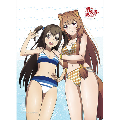 『盾の勇者の成り上がり Season 2』B2タペストリー (ラフタリア&風山絆)