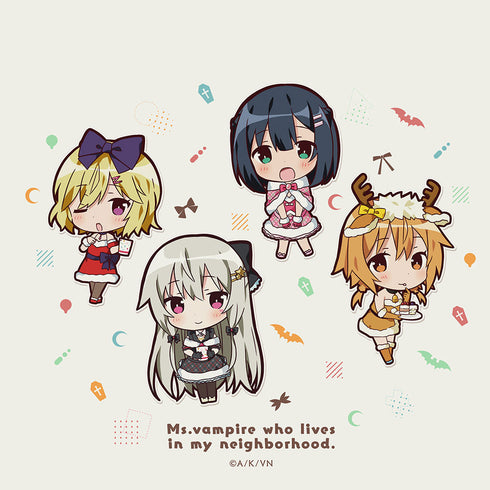 『となりの吸血鬼さん』トートバッグ(ソフィー&灯&ひなた&エリー/クリスマス)