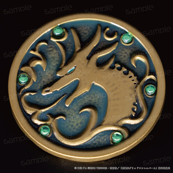 『グリッドマン ユニバース』竜の飾りピンバッジ