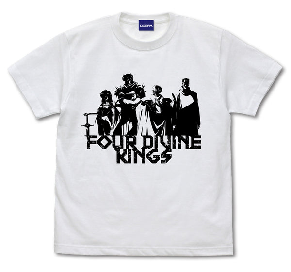 『BASTARD!!-暗黒の破壊神-』闇の反逆軍団四天王 Tシャツ WHITE