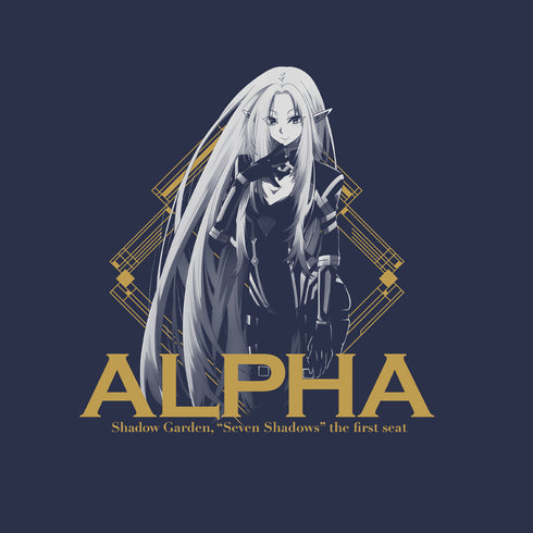 『陰の実力者になりたくて!』七陰のアルファ Tシャツ