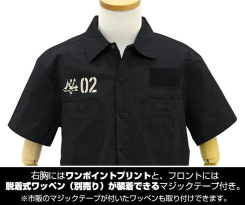 "Evangelion" Asuka Langley Shikinami Full-Color Work Shirt