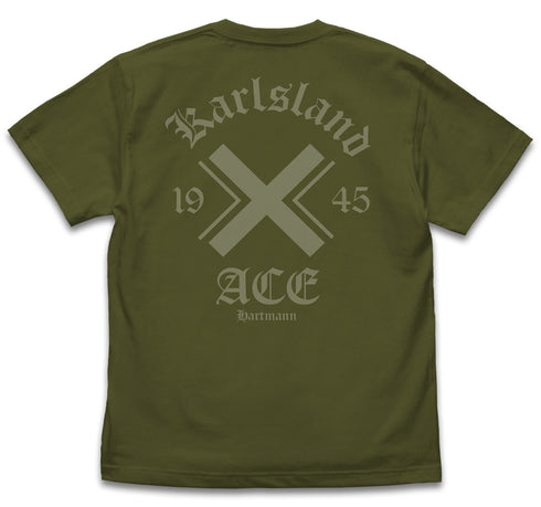 『第501統合戦闘航空団 ストライクウィッチーズ ROAD to BERLIN』エーリカ・ハルトマンパーソナルマーク Tシャツ MOSS