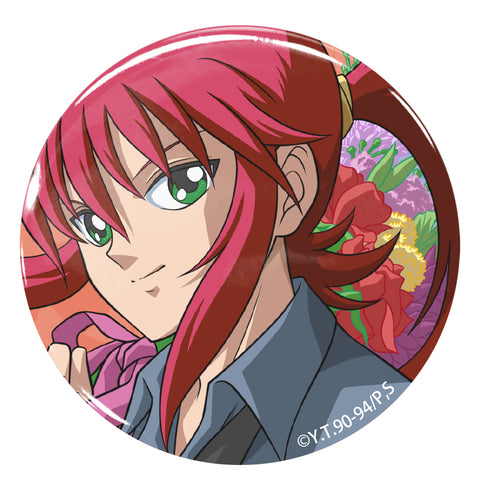 『幽☆遊☆白書』描き下ろし 蔵馬 缶バッジ 花束Ver.