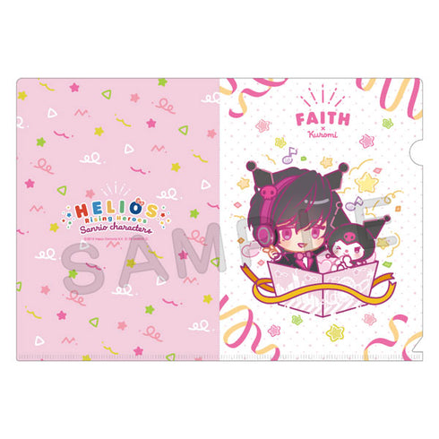 『エリオスライジングヒーローズ×サンリオキャラクターズ』トレーディングクリアファイル ギフトボックスver. BOX