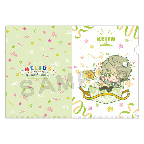 『エリオスライジングヒーローズ×サンリオキャラクターズ』トレーディングクリアファイル ギフトボックスver. BOX