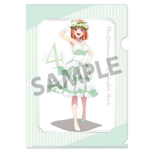 『映画 五等分の花嫁』クリアファイル 中野四葉 ウェディングドレス ver.