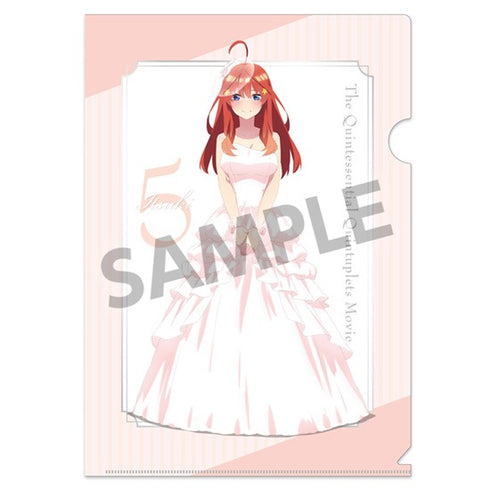 『映画 五等分の花嫁』クリアファイル 中野五月 ウェディングドレス ver.
