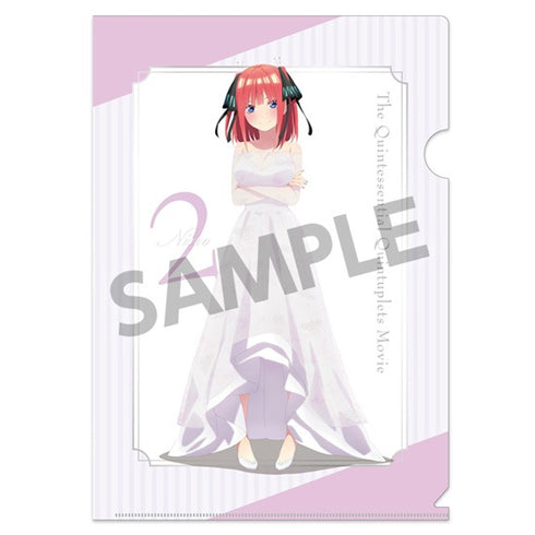 『映画 五等分の花嫁』クリアファイル 中野二乃 ウェディングドレス ver.