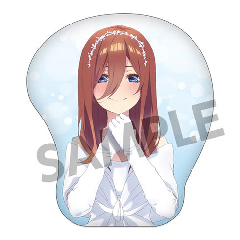 『映画 五等分の花嫁』むにゃもちクッション 中野三玖 ウェディングドレス ver.