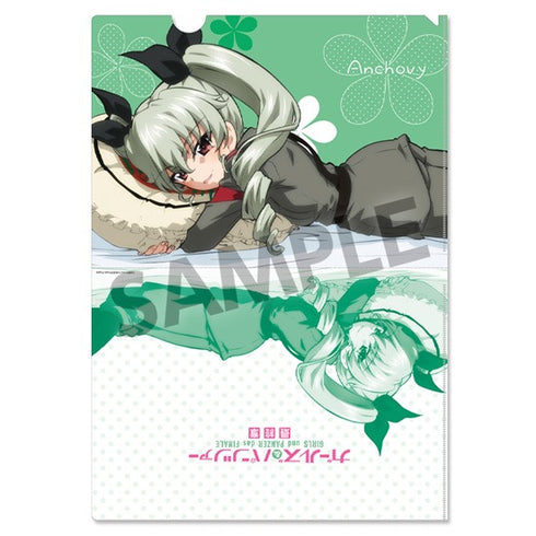 『ガールズ&パンツァー 最終章』クリアファイルセット アンチョビ 添い寝 ver.