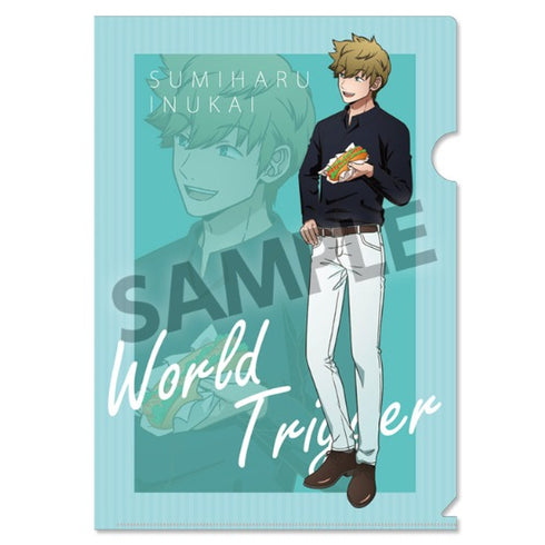 『ワールドトリガー』描き下ろしクリアファイル 犬飼澄晴 日常 ver.