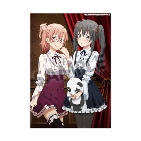 『やはり俺の青春ラブコメはまちがっている。続』ビジュアルアクリルプレート 雪ノ下雪乃&由比ヶ浜結衣 お嬢様 ver.