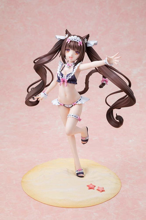 『ネコぱら』ショコラ メイド水着ver. 1/7スケールフィギュア