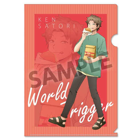 『ワールドトリガー』描き下ろしクリアファイル 佐鳥賢 日常 ver.